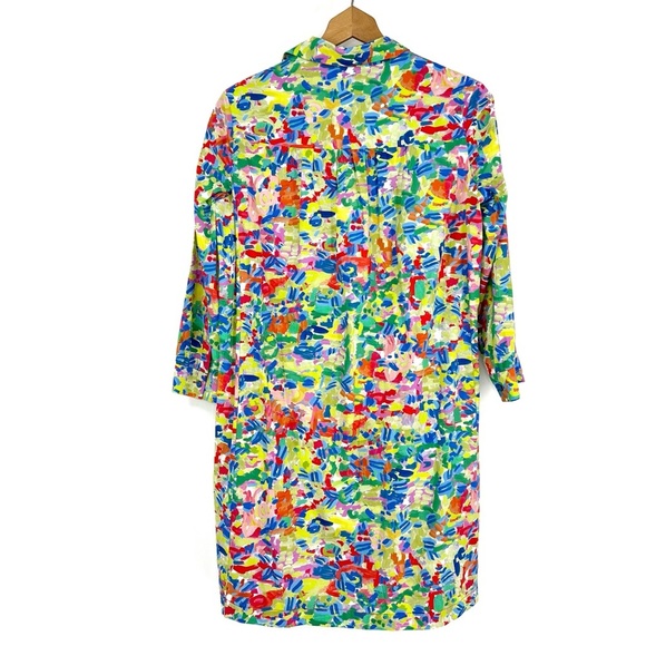 NWT Saloni shirt dress Tilly Summer Confetti - Picture 5 of 11
